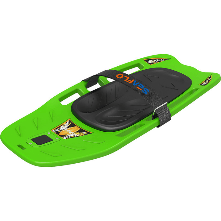 SEAFLO 2-In-1 Kneeling Water Skis Surfboard Lightweight Adult Plastic Boards Sand Slider Sea Kick-Board Beach for Motorboats Boating Waterboarding Speedboats Yachts Surfing Dragboards Grass Sandboarding - MRSLM