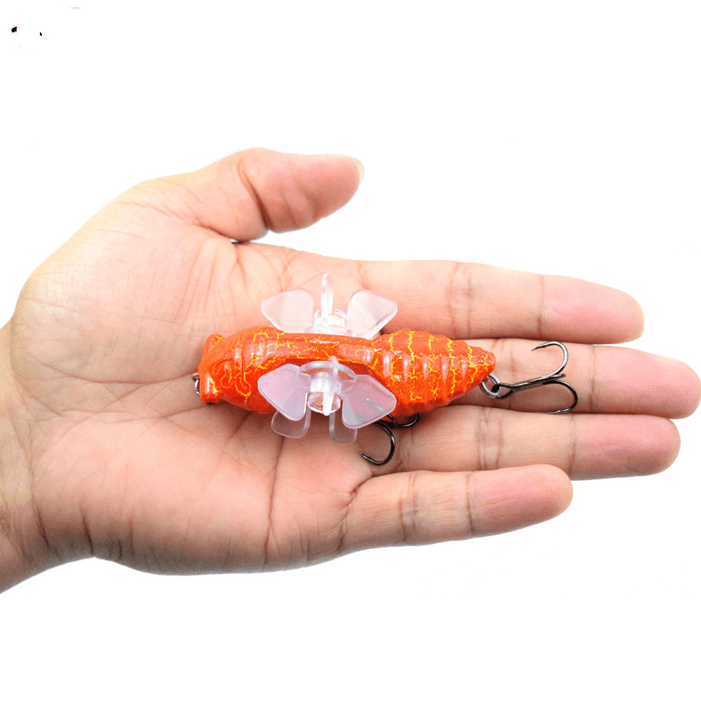 7.5Cm 15.5G Water System Simulation Zhiluya Bait Rotating - MRSLM