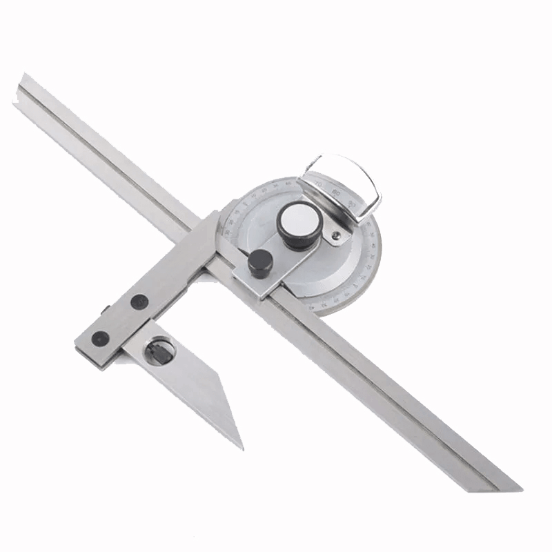 360 Degree Universal Bevel Protractor Angle Measuring Finder Precision Goniometer Angular Ruler with Magnifier Woodworking Tool - MRSLM