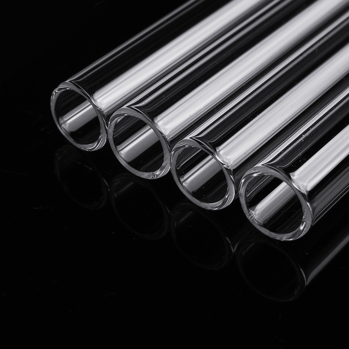 4Pcs Thick Wall Borosilicate Glass Blowing Tube 300Mm X 10Mm X 1Mm - MRSLM