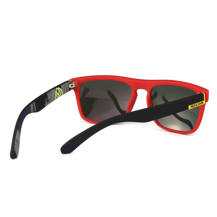 Men UV400 Polarized Sun Glassess Outdooors Driving anti Glare Colorful Lens Glasses - MRSLM