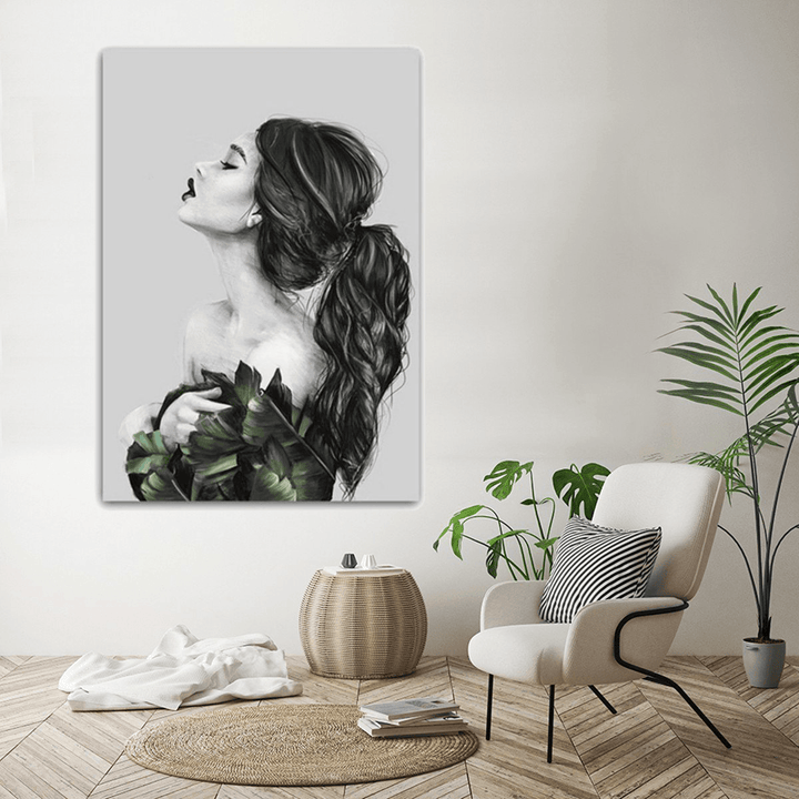 Girl Modern Canvas Print Paintings Wall Art Picture Home Office Decor Unframed - MRSLM