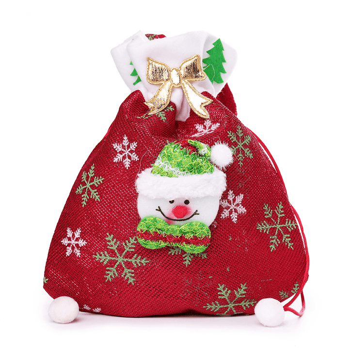 Christmas Gift Bag Christmas Event Party Cute Candy Handbag - MRSLM