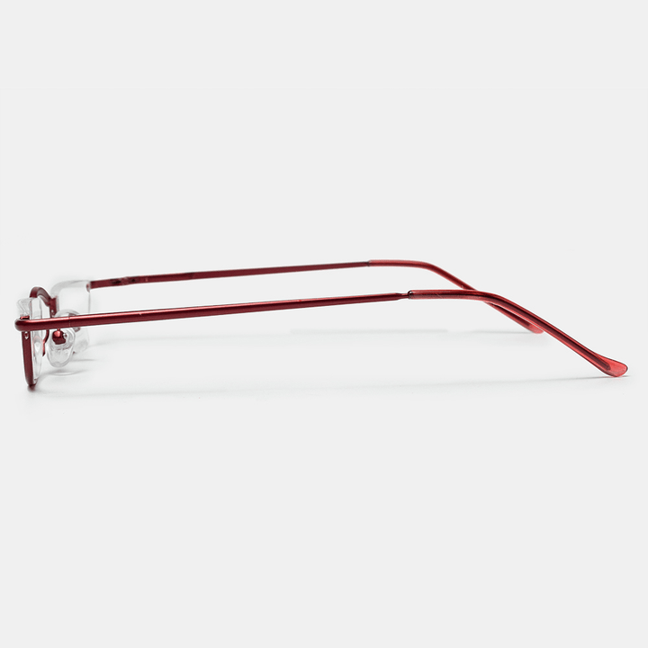 2 Color Half Frame Half Arc Frame Reading Glasses - MRSLM