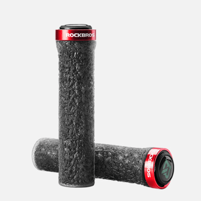 ROCKBROS Bicycle Handle Anti-Skid TPE Rubber Bicycle Grips Outdoor Camping Bike Handlebar Bike Accessiors - MRSLM