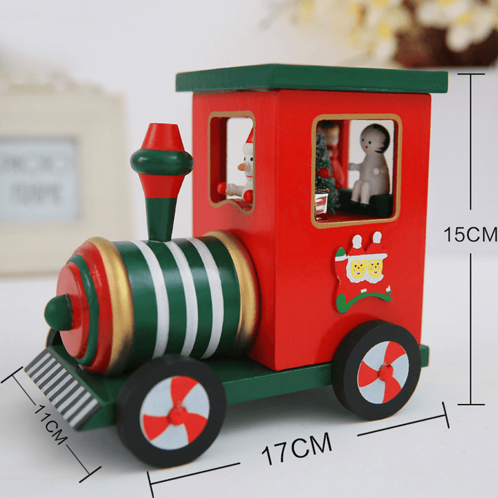 Christmas Music Box Birthday Gift Music Toy Reindeer Train Design - MRSLM