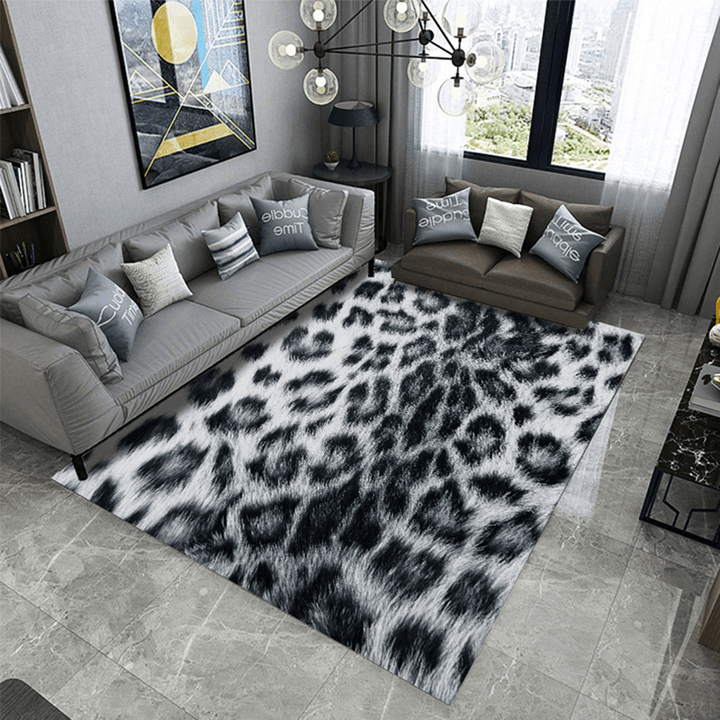 Anti-Slip Animal Fur Pattern Tatami Carpet Rug Living Room Bedroom Floor Mats - MRSLM