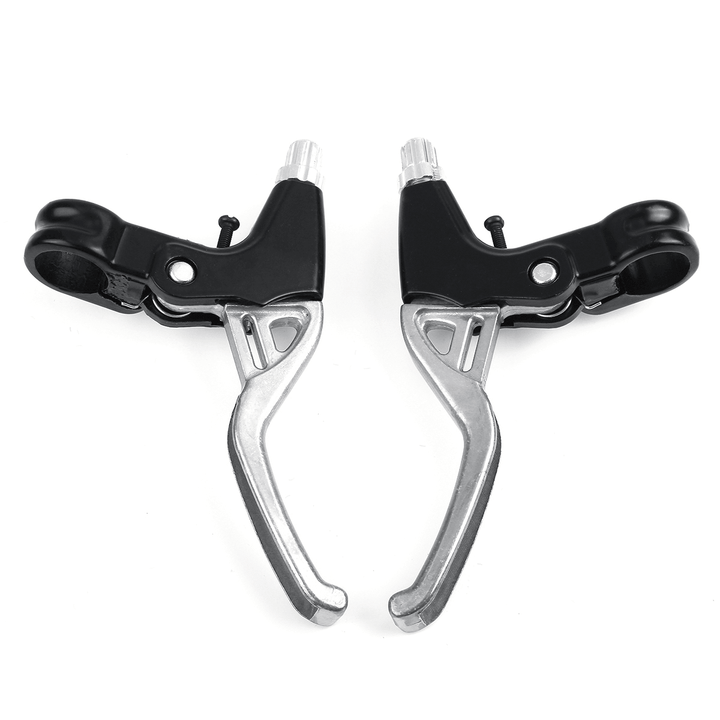 1 Pair Aluminum Alloy MTB Bicycle BMX Road Bike Handle Hand V Bar Brake Levers - MRSLM