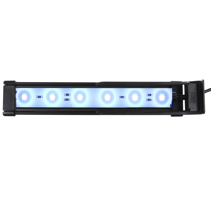 22CM Aquarium Cover Lighting Color Change Remote Control Dimmable RGBW LED Light Suitable for Aquarium/Fish Tank - MRSLM