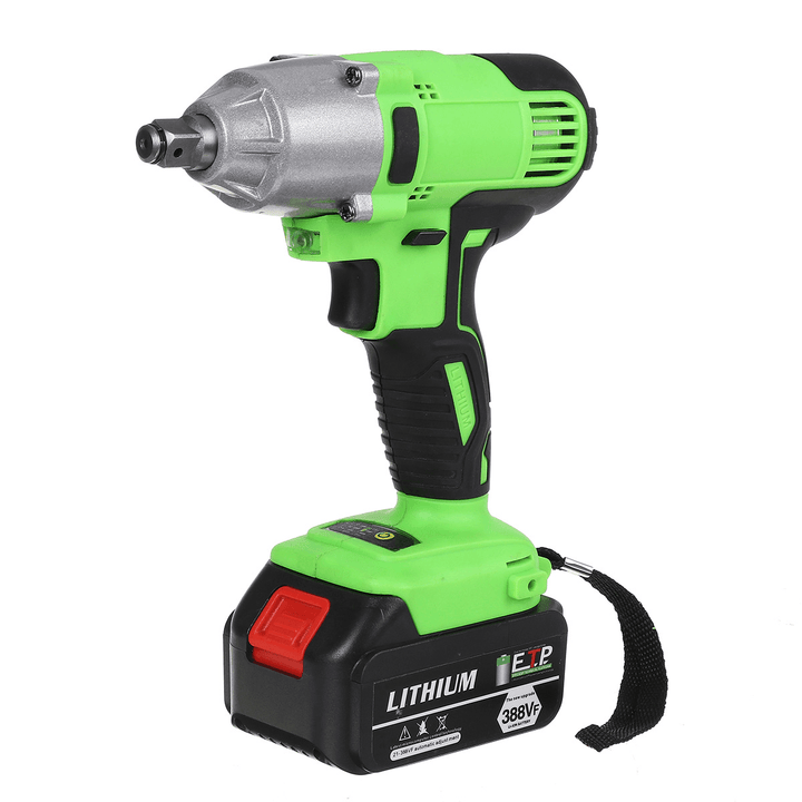 388VF Brushless Electric Torque Wrench Cordless Power Wrench Drill for 18V Makita Battery - MRSLM