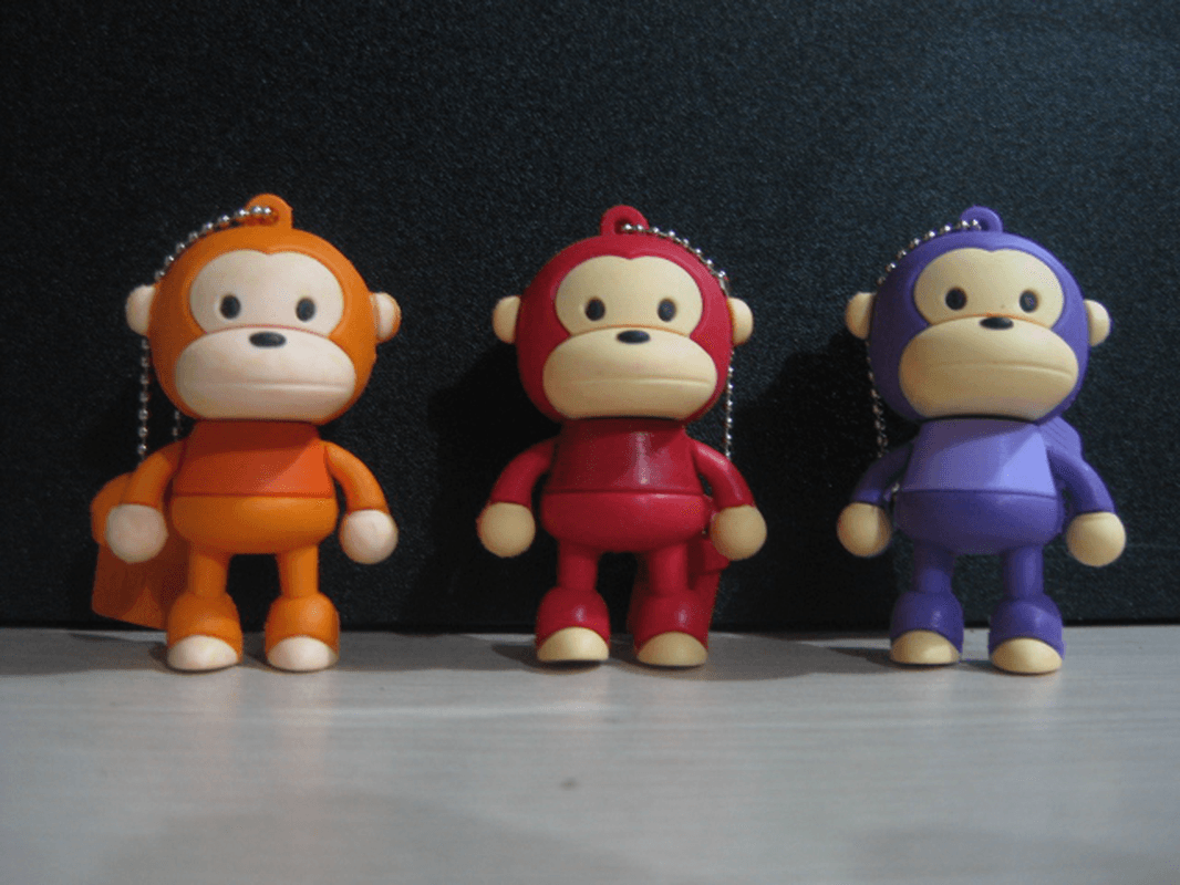 4GB Lovely Monkey USB 2.0 Flash Memory Stick Pen Drive - MRSLM