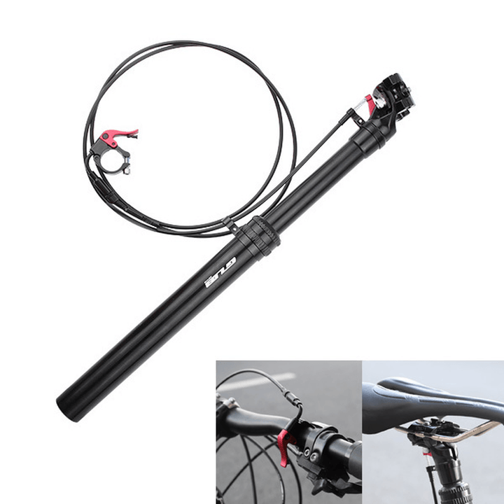 GUB SD440 Bicycle Lifting Seat Tube Aluminum Alloy 27.2/31.6Mm Bike Wire Control Oil Pressure Elevator Transmission Cycling Accessory - MRSLM