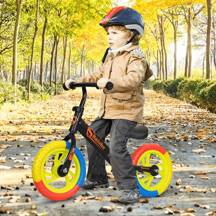 11" Sport Balance Bike, Toddler Training Bike / Kids Push Bikes / No Pedal Scooter Bicycle for Ages 24 Months to 5 Years - MRSLM