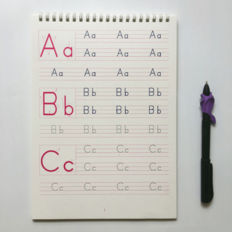 Stick Body Letters English Practice Copybook - MRSLM