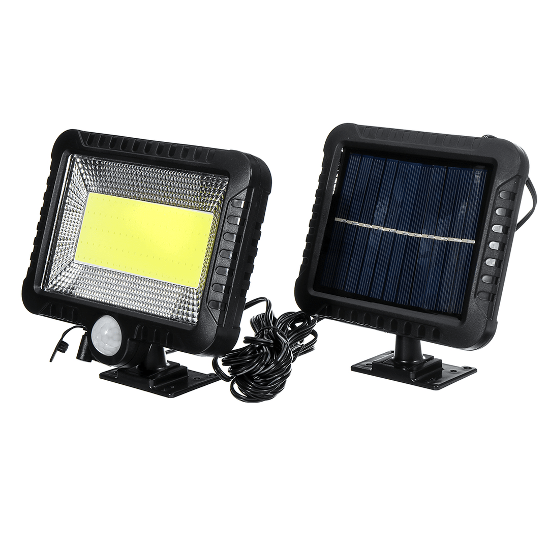 Ipree® COB 100LED 30W 600Lumen IP65 Solar Lamp Outdoor Park Yard Garden Light Camping Light Work Light - MRSLM