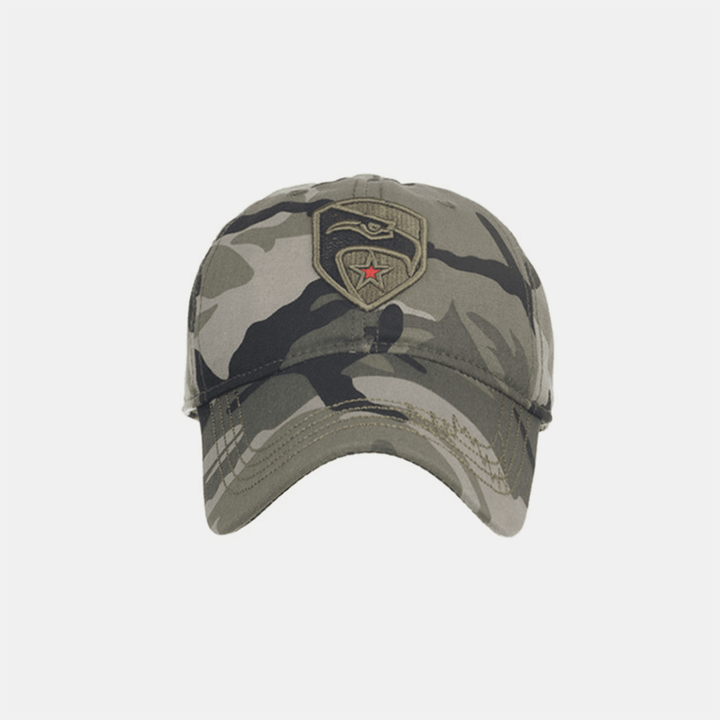 Men'S Pentagram Embroidered Camouflage Baseball Cap - MRSLM