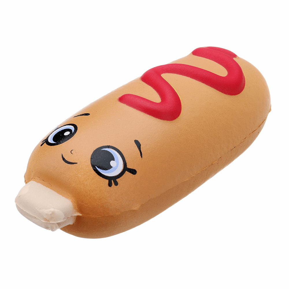 Hot Dog Squishy 8CM Slow Rising with Packaging Collection Gift Soft Toy - MRSLM