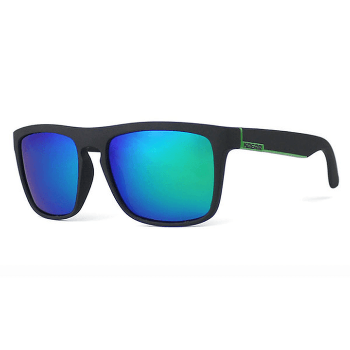 Men UV400 Polarized Sun Glassess Outdooors Driving anti Glare Colorful Lens Glasses - MRSLM