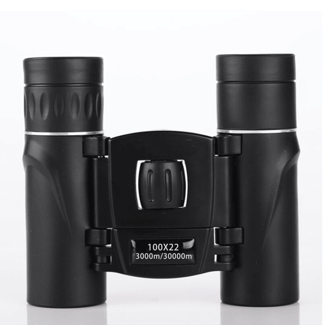 100X22 Folding HD Binoculars High Powered Night Vision Telescope Outdoor Camping Travel - MRSLM