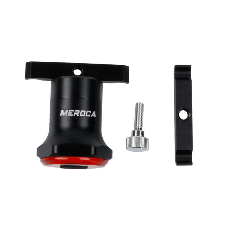 MEROCA MX2 100LM Smart Sensor Light Brake Induction 24H Running Time 4 Modes 500Mah USB Rechargeable 180° Floodlight Outdoor Cycling Bike Tail Light IPX6 Waterproof - MRSLM