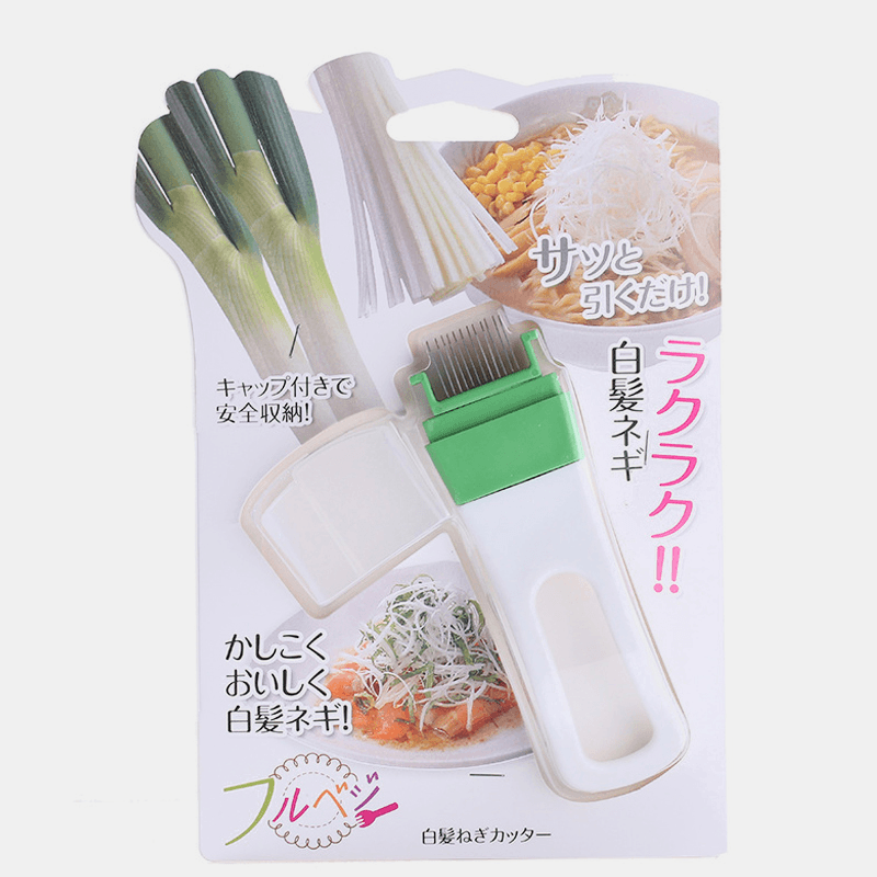 Creative Kitchen Chopping Tools Gadget Handle Size Onion Shredder Onion Flower Onion Shredded Onion Cutter - MRSLM