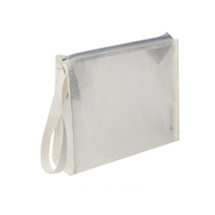 Honana HN-174 Waterproof PVC Bathroom Cosmetic Bags Swimming Net Travel Makeup Transparent Storage Bag - MRSLM