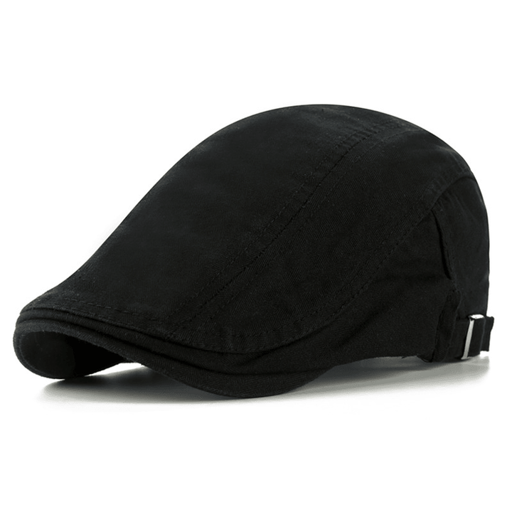 Classic Light Board Solid Color Cotton Hat Sunshade - MRSLM