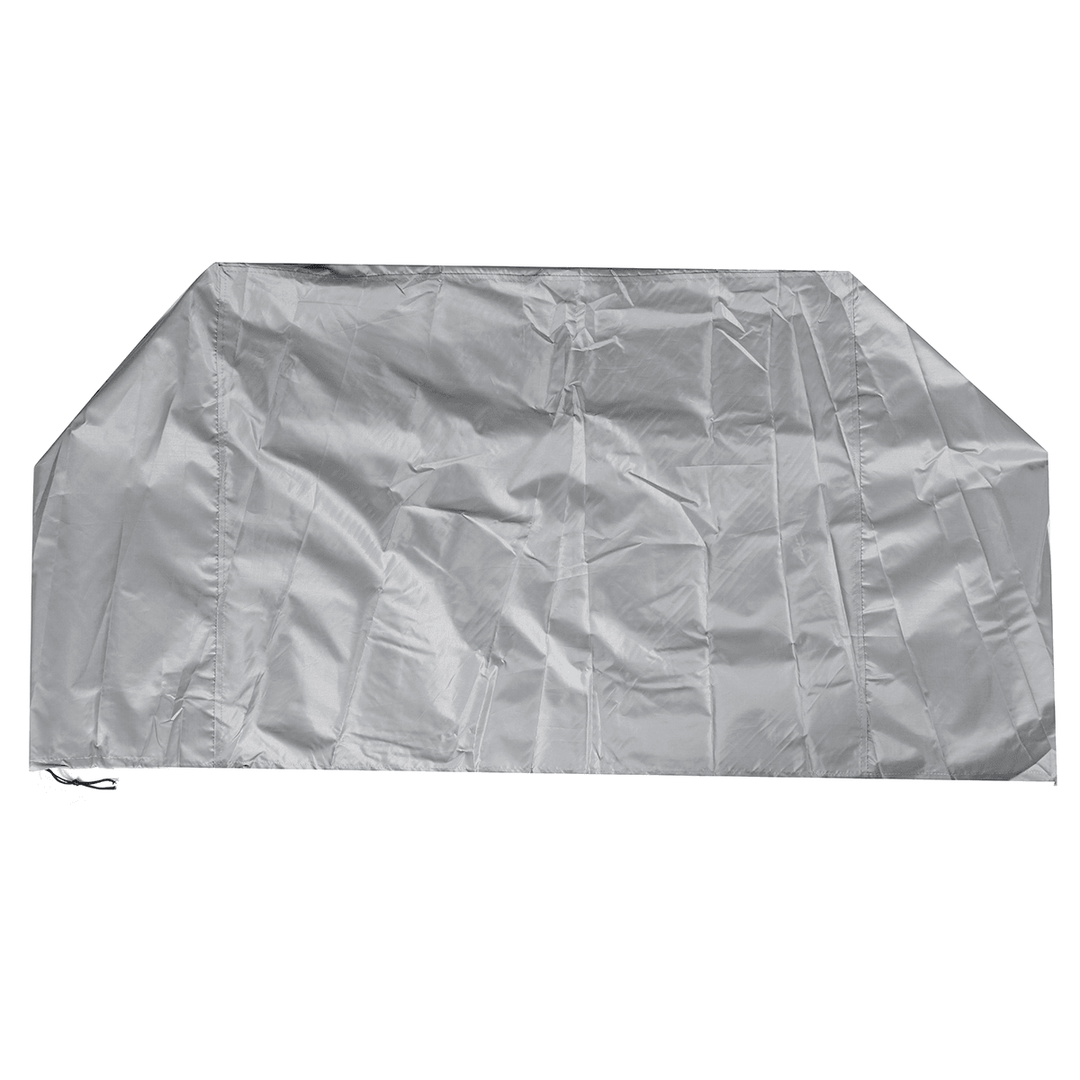 210D Oxford Waterproof Full Outboard Motor Engine Boat Cover Silver 15HP/15-30HP/30-60HP/60-100HP/100-150HP/175-250HP - MRSLM