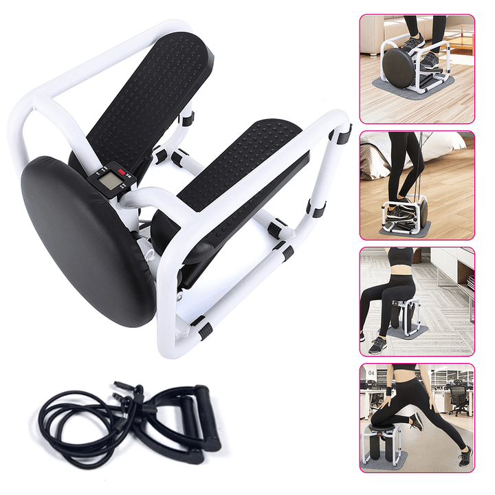 Mini Fitness Stepper Multifunction Air Climber Stair Home Gym Machine Treadmill Steppers Pedal - MRSLM