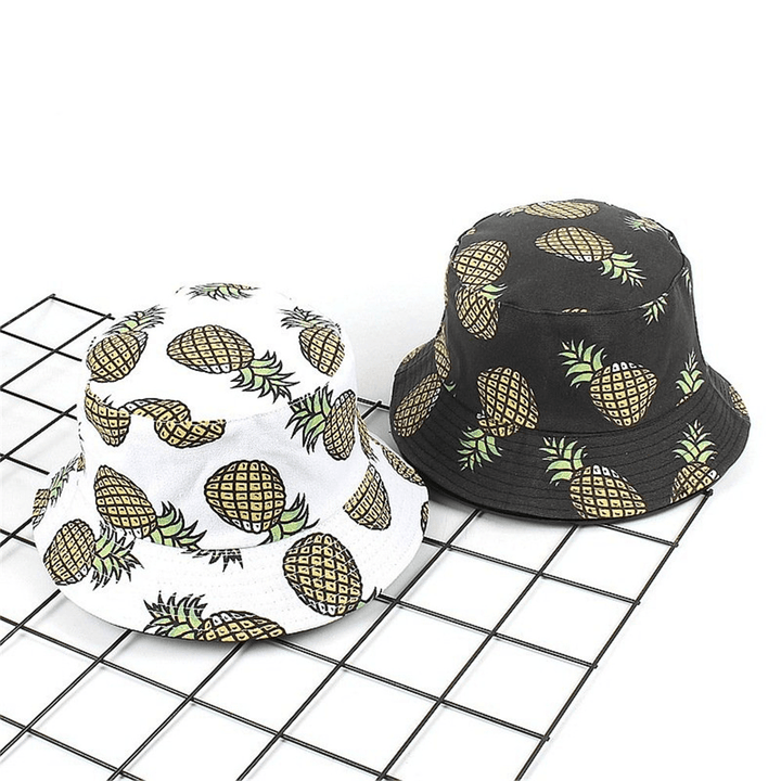 Women Summer Causal Fruit Printed Fisherman Hats - MRSLM