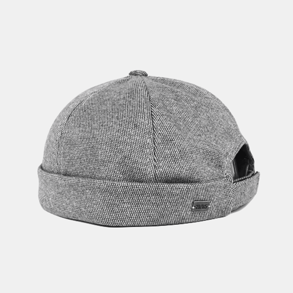 Unisex Thick Landlord Hat Street Trends Melon Cap - MRSLM