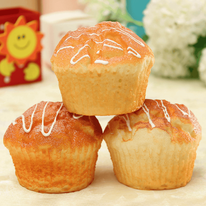 Muffin Cup Cake Squishy Super Soft Bun Gift Cafe Decoration - MRSLM