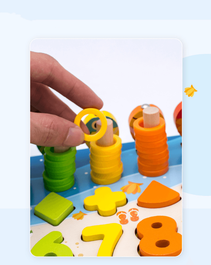 Children'S Magnetic Fishing Educational Toys - MRSLM