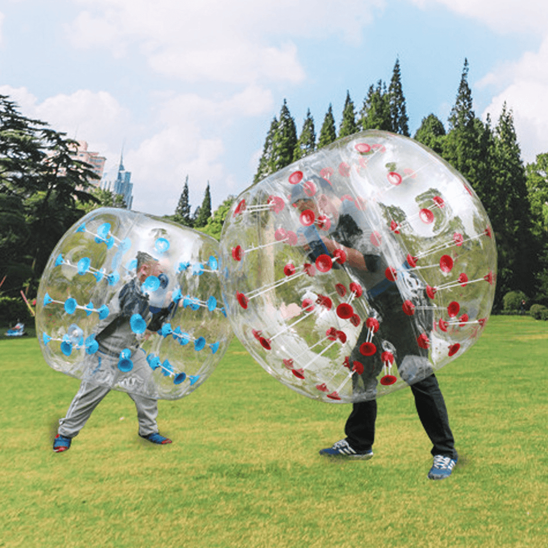 Outdoor Air Bubble Ball 0.8Mm PVC 100Cm Air Bumper Ball Soccer Body Zorb Ball Swimming Pool Game - MRSLM