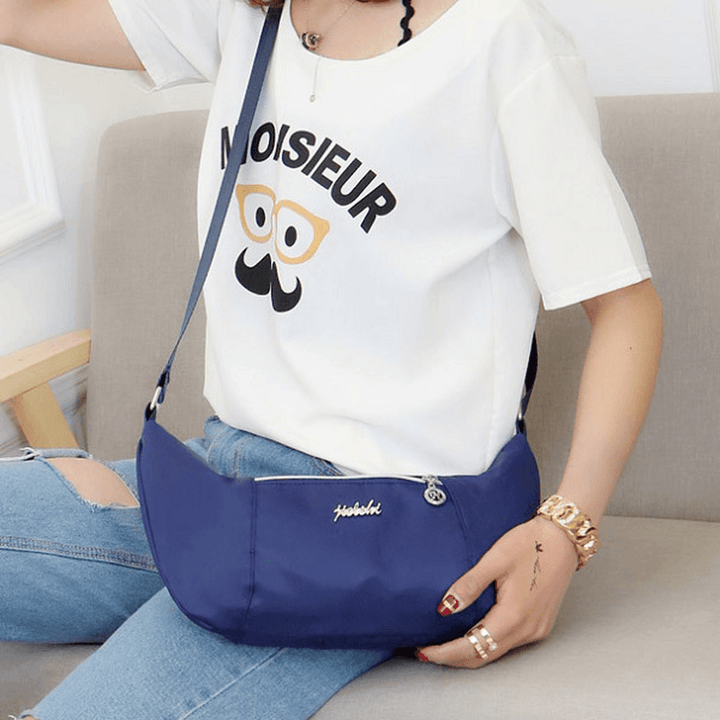 Women Nylon Light Weight Waterproof Casual Large Capacity Shoulder Bag Crossboby Bag - MRSLM