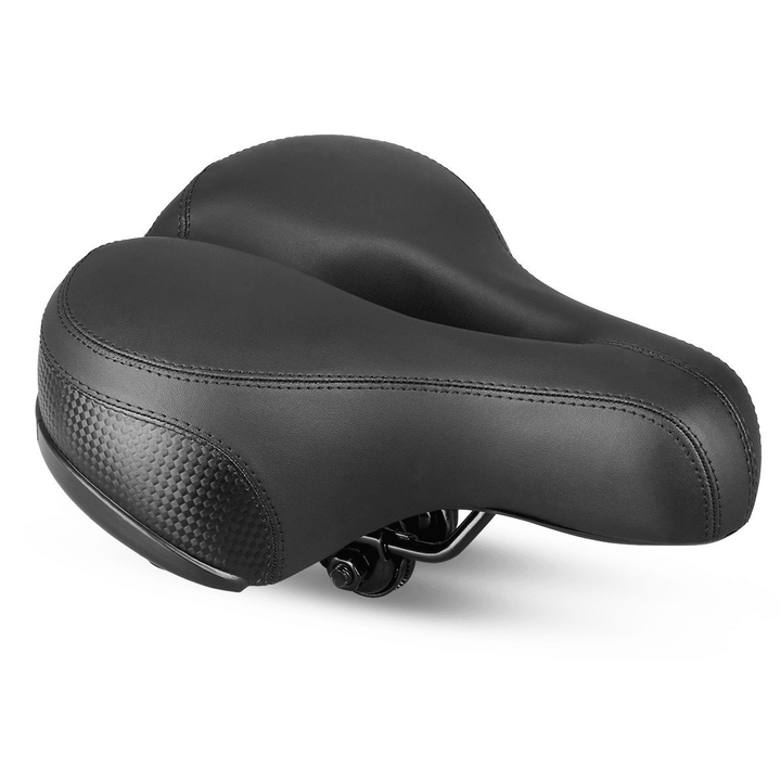 BIKIGHT Cycling Bicycle Soft Extra Comfort Saddle Seat Pad Sport MTB Bike Saddle with Hollow Cushion - MRSLM