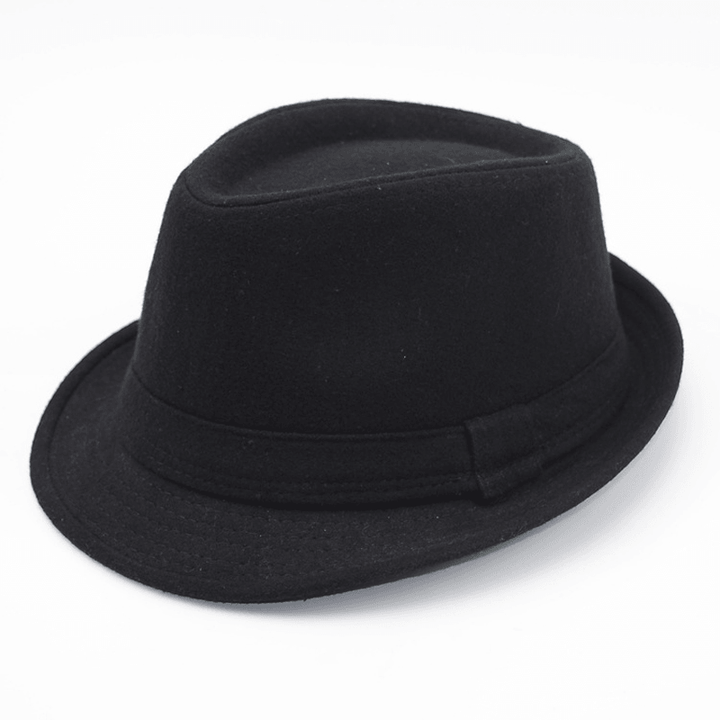 British Fashion Men Woolen Top Hat - MRSLM