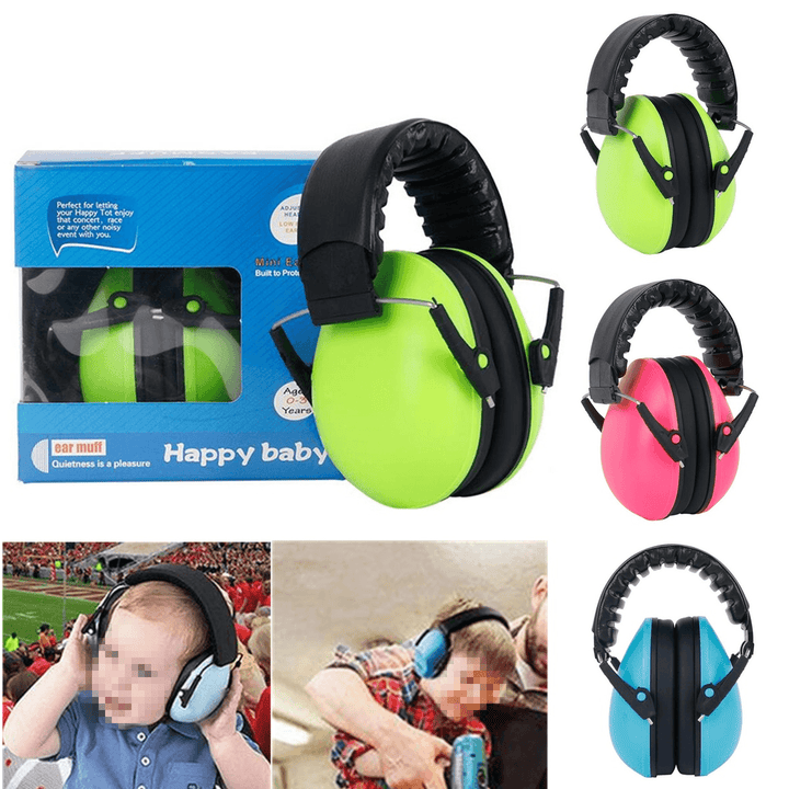 Sport Shooting Kids Baby Hearing Protector Flexiable Headband Earmuffs Defend - MRSLM