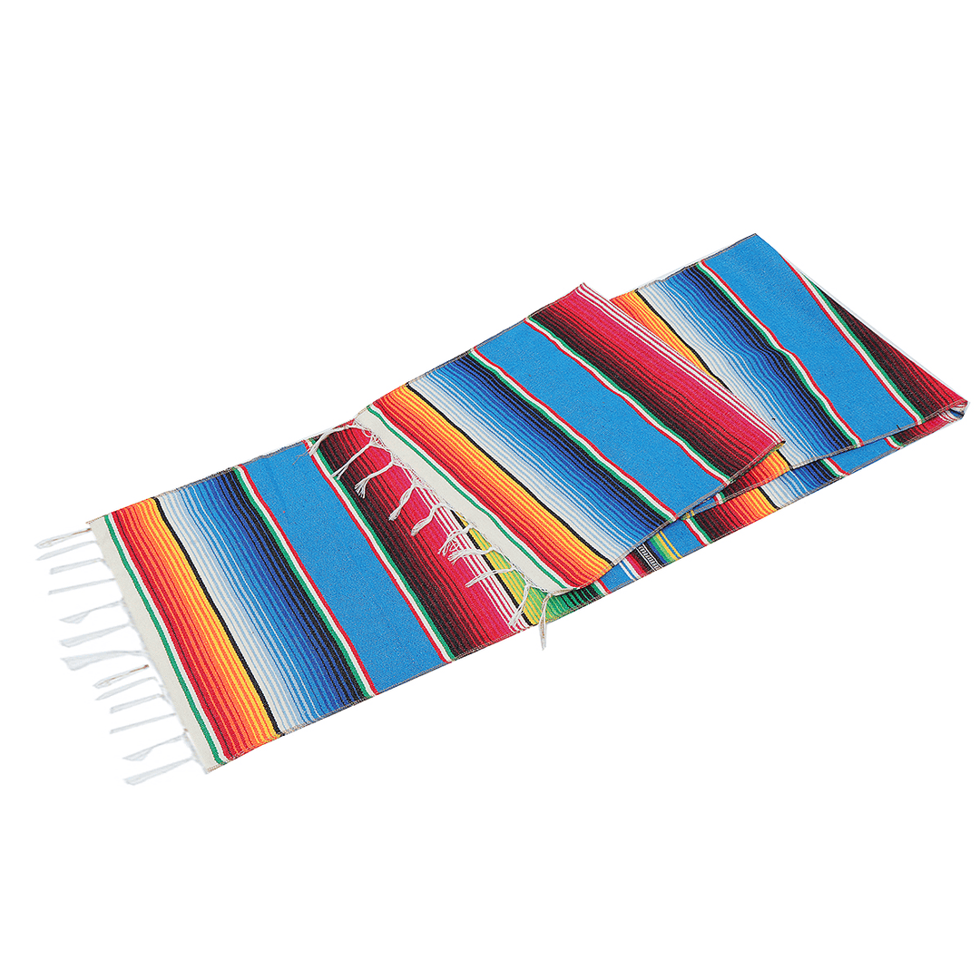 35 X 213Cm 5Pcs Mexican Blanket Table Flag Picnic Mat for Travel Outdoor Beach Towel Car Blankets - MRSLM