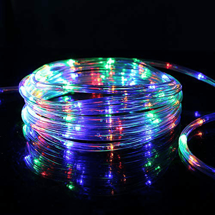 50 Leds Solar Rope Tube Light Led String STRIP Waterproof Outdoor Garden Light - MRSLM