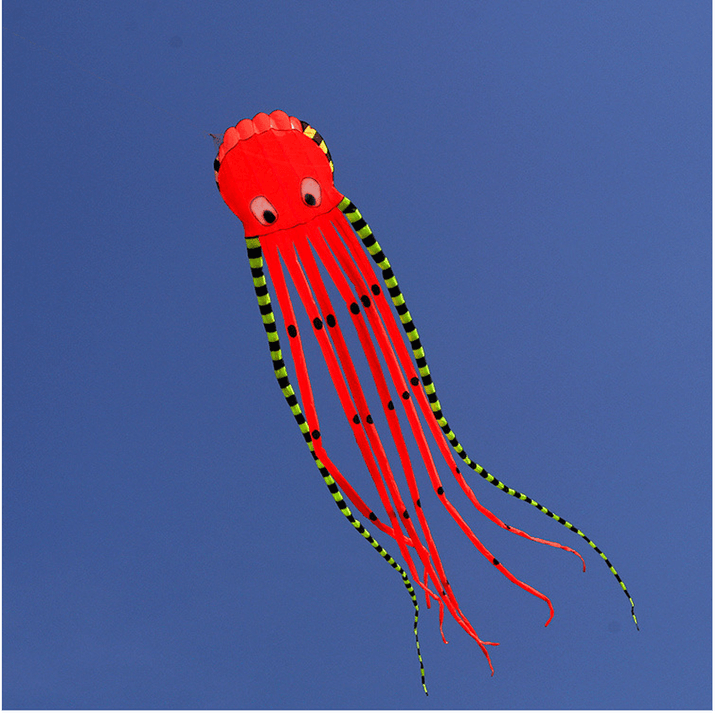 3D Three-Dimensional Software Large Octopus Kite - MRSLM