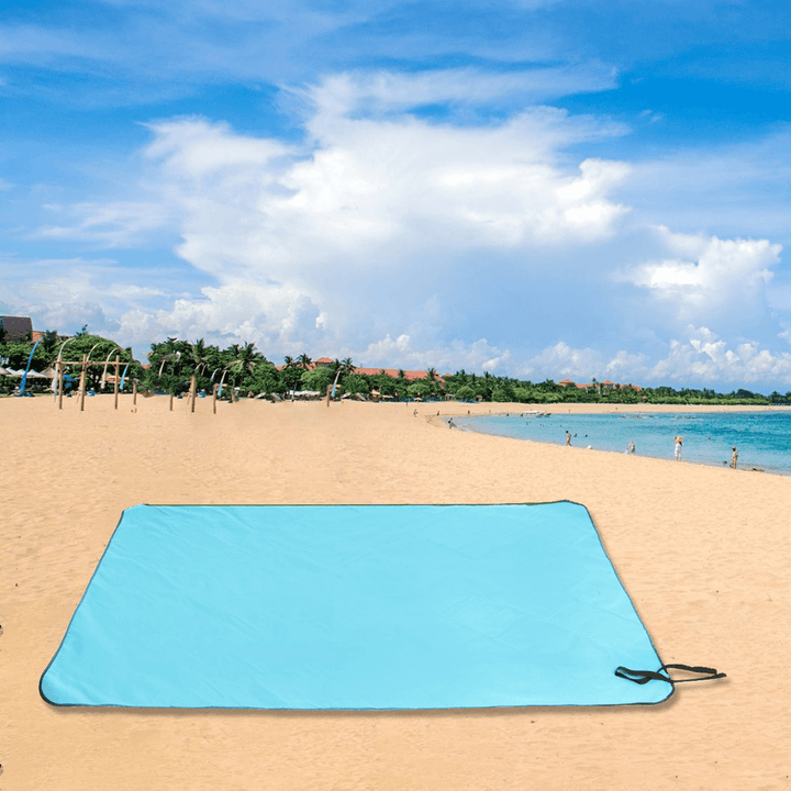 Outdoor Spring Travel Beach Oxford Cloth Floor Mat Picnic Cloth Waterproof Moisture-Proof Camping Picnic Mat - MRSLM