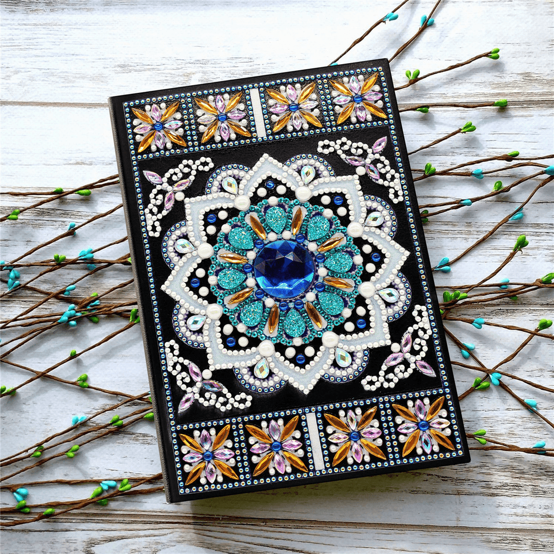 DIY Diamond Painting Special Shape Diary Book Diamond Decorations A5 Notebook Embroidery Kits - MRSLM