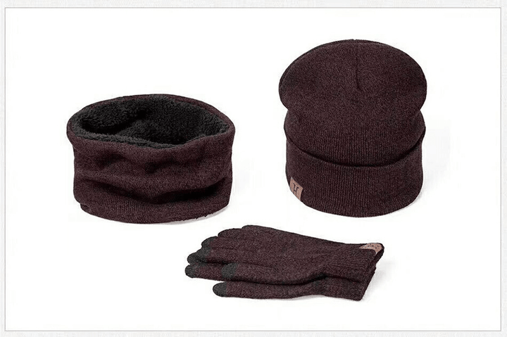 Three Piece Hat plus Velvet Warmth - MRSLM