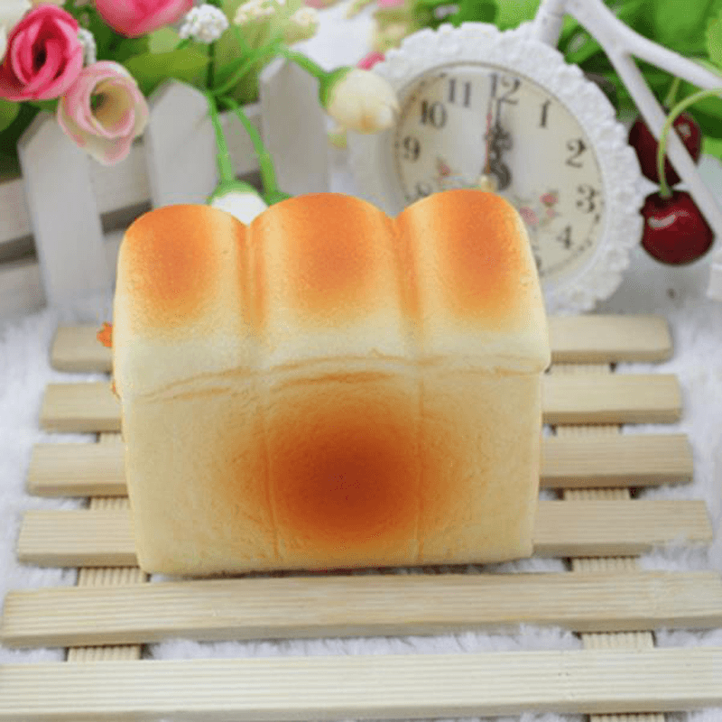 9.3CM Squishy Simulation Toast Squishy Fun Toys Decoration - MRSLM