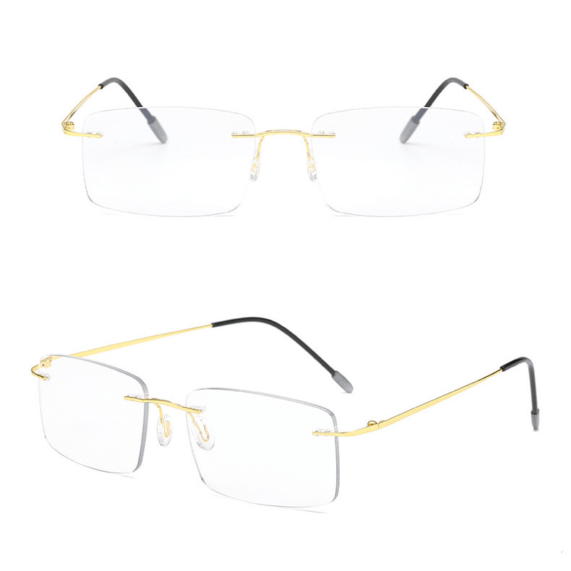 Ultra-Light Frameless Color-Changing Auto-Zoom Anti-Blue Light Glasses - MRSLM