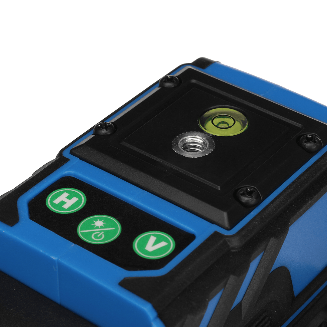 16/12/8 Lines Laser Level Meter 360° Horizontal Vertical Cross Green Light Automatic Self-Leveling Measurement - MRSLM