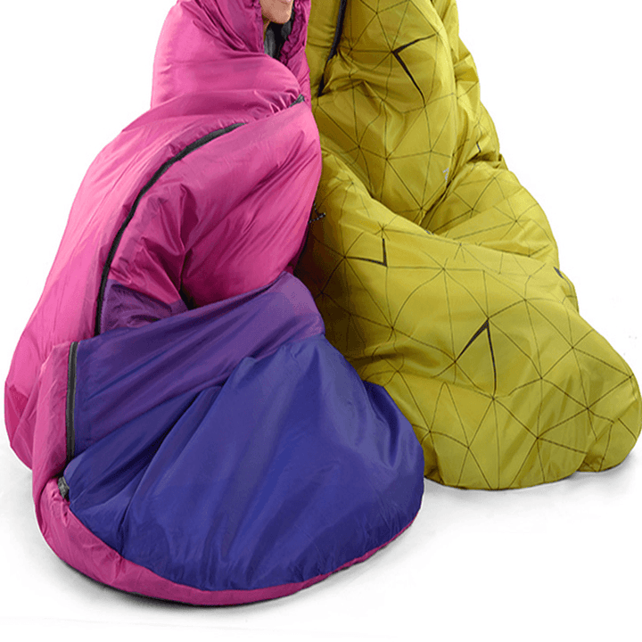 Naturehike Outdoor Sleeping Bag Cotton Mummy Single Sleep Pad Adult Noon Break Equipment - MRSLM