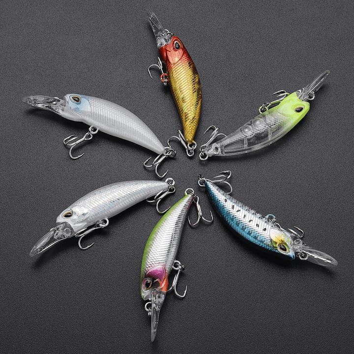 1 Pcs Fishing Lure Outdoor Hunting Fishing Fish Bait Fish Crank Baits Fishiing Tools - MRSLM