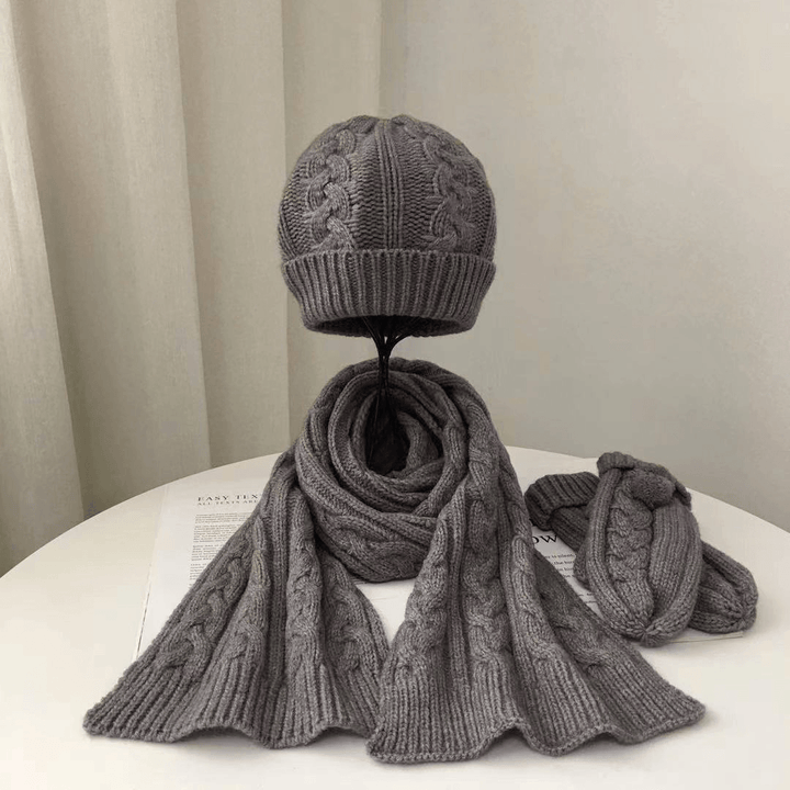 Men'S and Women'S Parent-Child Warm Woolen Hats - MRSLM